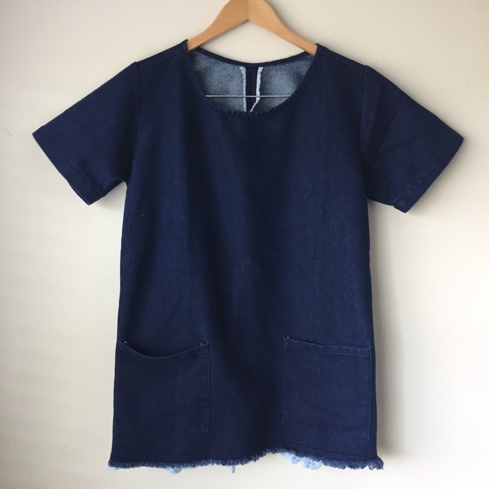 Urban Outfitters Denim Short Dress